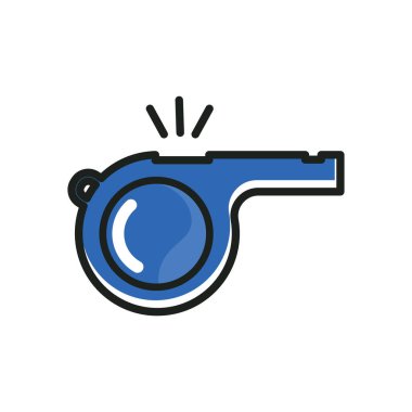 Düdüğün vektör illüstrasyonu