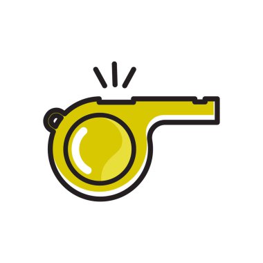 Düdüğün vektör illüstrasyonu