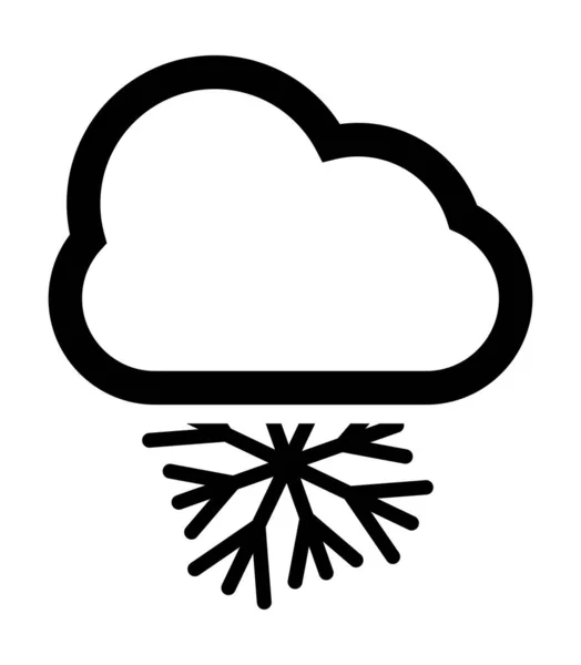 Vector Illustration Weather Icon — Stock Vector