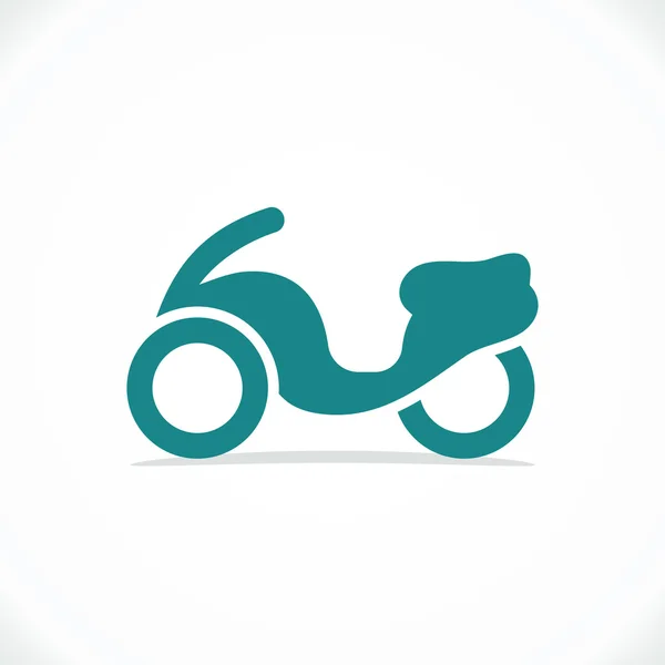 Icono de motocicleta — Vector de stock