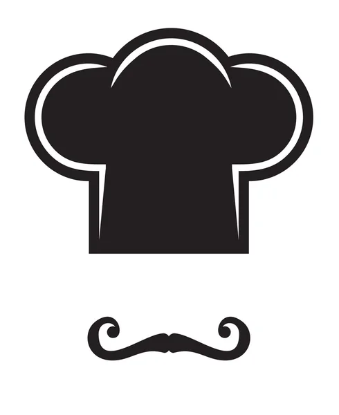 Chapeau et moustache — Image vectorielle