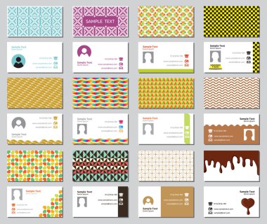 kartvizit şablonu seti