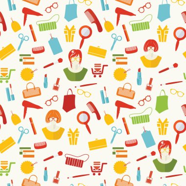 Kadın şeyler desen