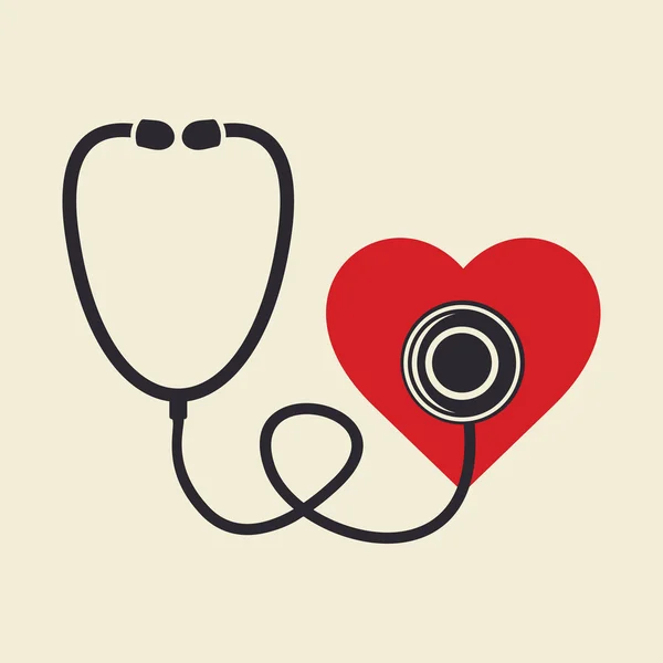 Doktor stetoskop — Stok Vektör