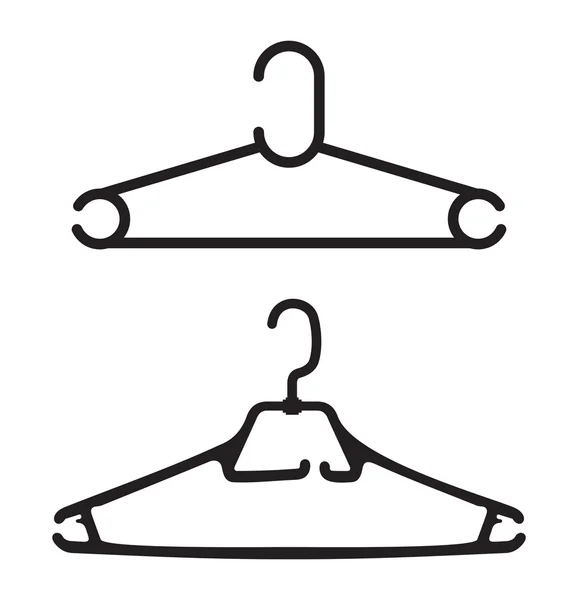 Hanger icons — Stock Vector