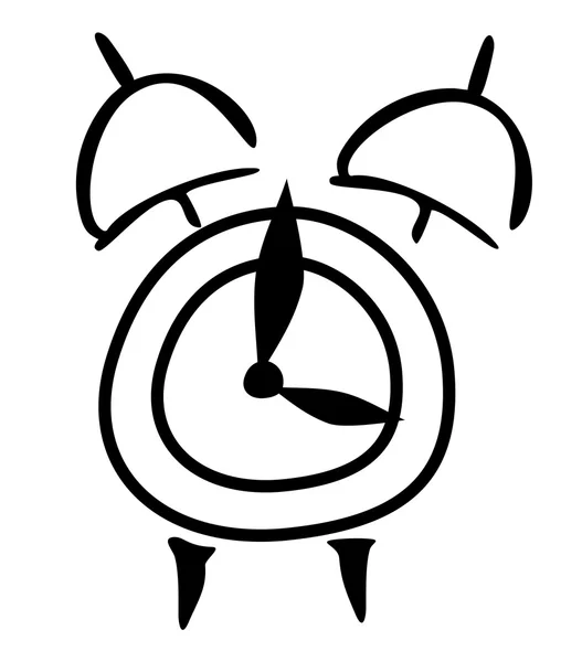Icône de l'horloge vectorielle — Image vectorielle