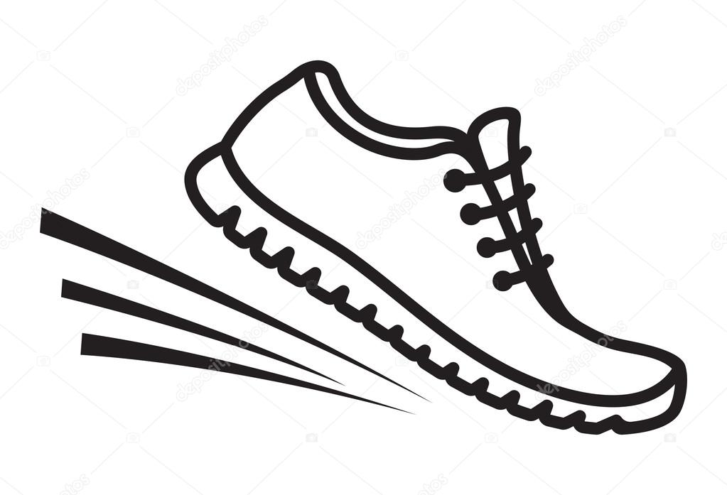 Running shoes icon Stock Vector by ©branchecarica 73477677