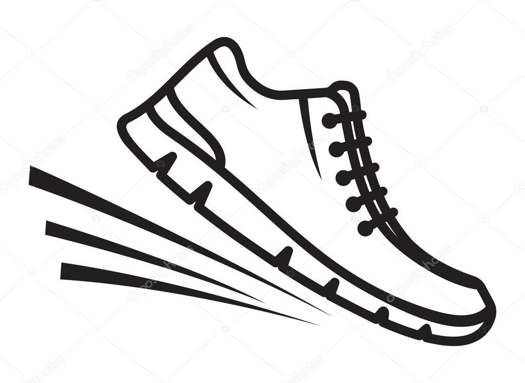 Running shoes icon Stock ©branchecarica