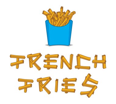 Patates kızartması.