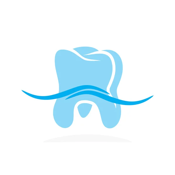 Tooth vector icon — Stock Vector