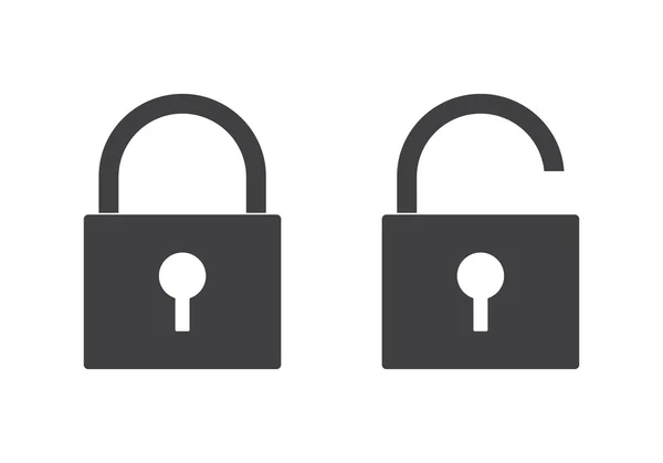 Lock vector icon — Stock Vector