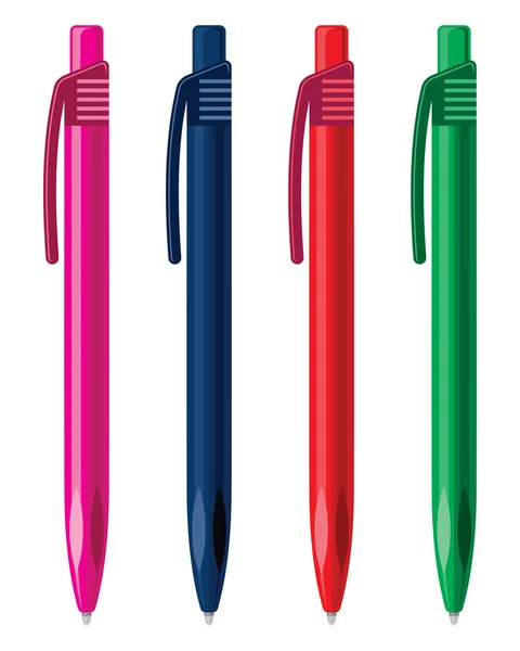 Stylos de bureau illustration vectorielle — Image vectorielle