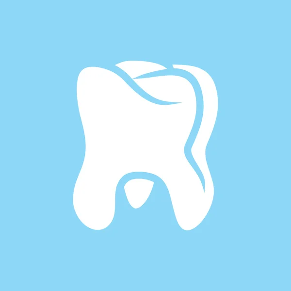 Tooth vector icon — Stock Vector