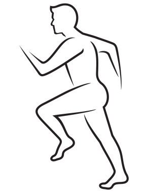 Koşan Adam Simgesi