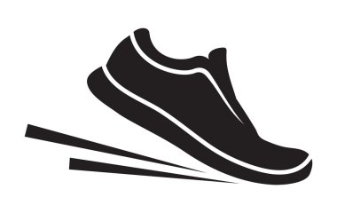 Running shoes icon clipart