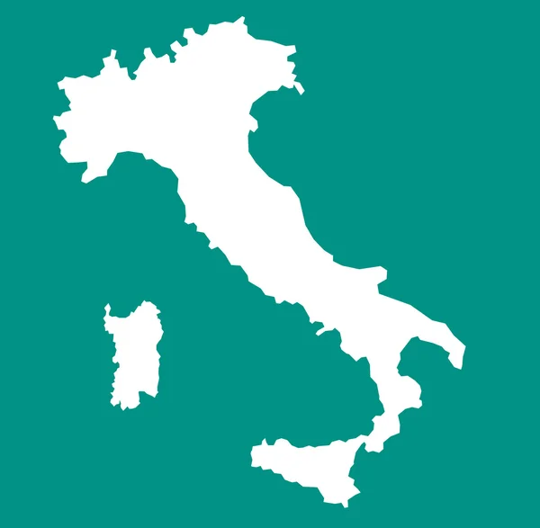 Italia Kartta — vektorikuva