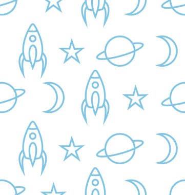 Uzay vektör seamless modeli