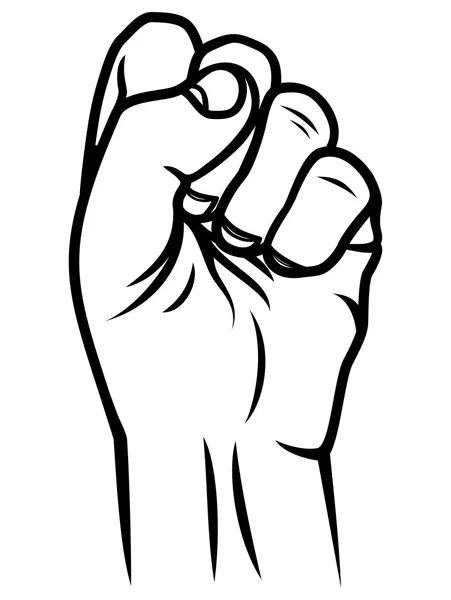 Revolution fist — Stock Vector