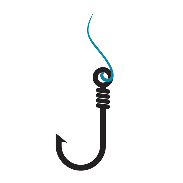 Hook balıkçılık — Stok Vektör