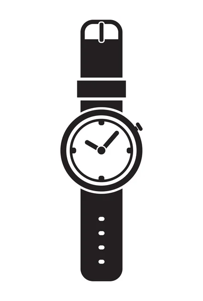 Reloj de pulsera Vector Icono — Archivo Imágenes Vectoriales