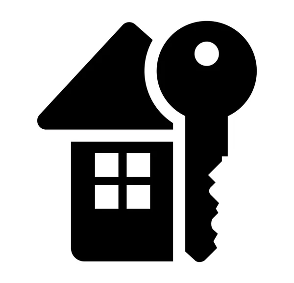 House and key — Stock Vector