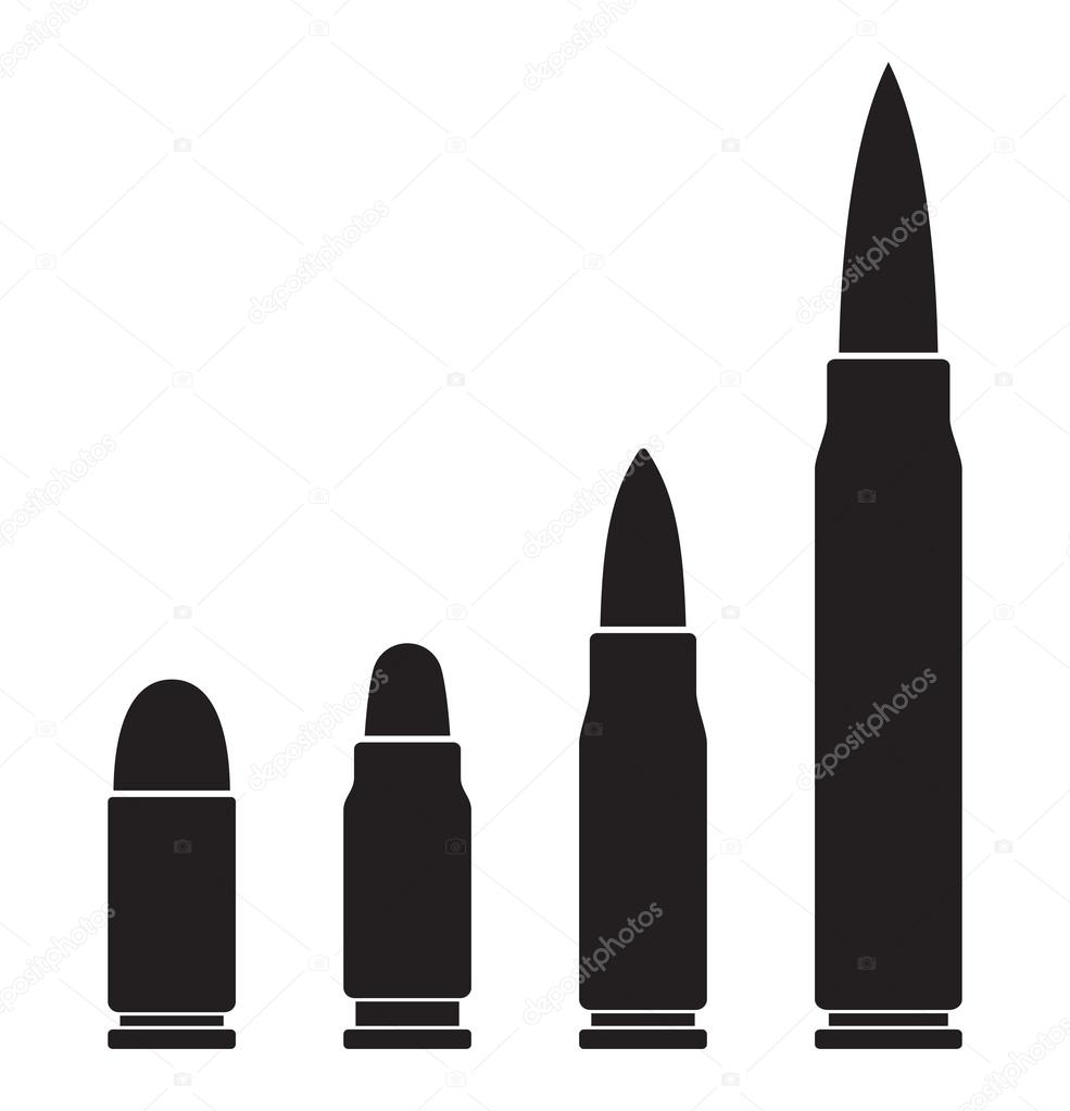 Bullets vector icons