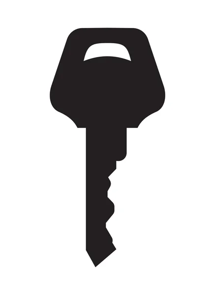 Vector illustration of the key — Stock Vector