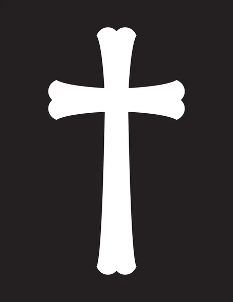 Векторна ілюстрація хреста — стоковий вектор