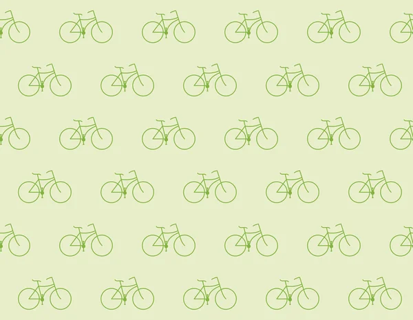 レトロな自転車パターン — ストックベクタ