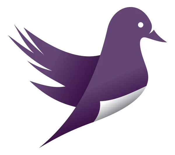 Vektor bird icon — Stock vektor