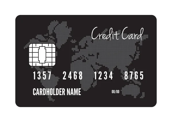 Απεικόνιση φορέα πιστωτικών καρτών — Διανυσματικό Αρχείο