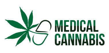 Tıbbi esrar vektör çizim