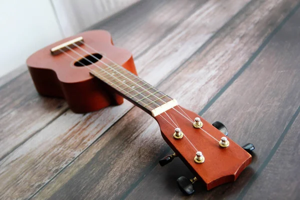 Musikinstrument Gitarre Mit Saiten — Stockfoto