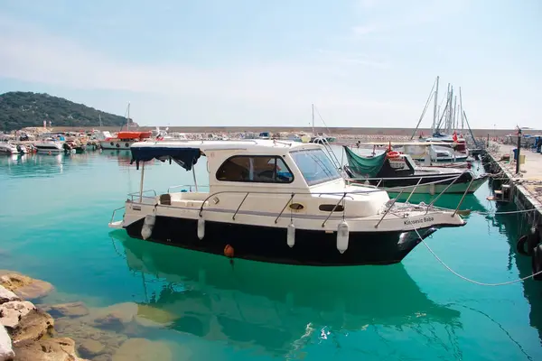 Antalya Turquia Junho 2020 Barcos Recreio Iates Mar — Fotografia de Stock