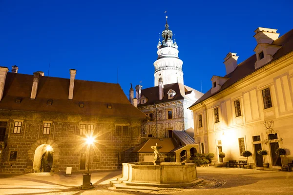 Gamla stan i Cesky Krumlov, södra Böhmen, Tjeckien — Stockfoto