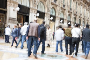 Kentsel hareket, insanlar şehir, Hareket Bulanıklığı, etkisi zoom