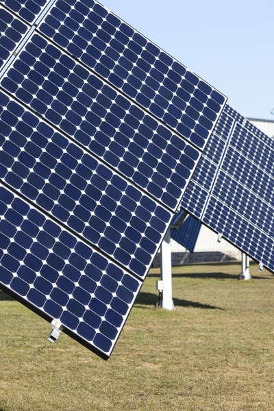 Blue solar panel — Stock Photo, Image