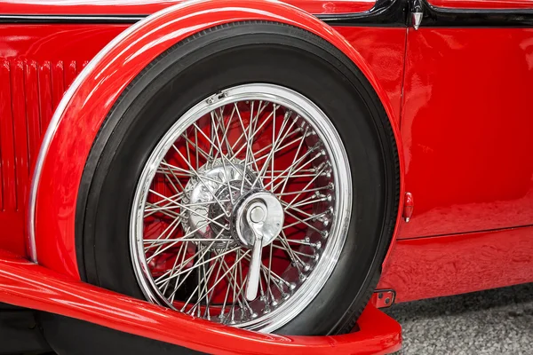 Side Detail of a Vintage Car — Stock Photo, Image