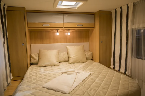 Inside of modern camper — Stock Photo, Image