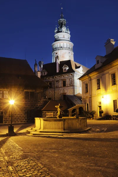 Castle in Cesky Krumlov, South Bohemia, Czech Republic — Stock Photo, Image