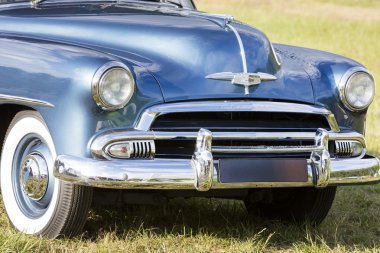 Franken, Almanya, 21 Haziran 2015 ABD eski model araba