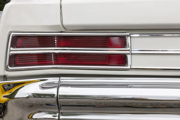 Bakre detalj av oss vintage bil — Stockfoto