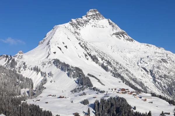Alpes autrichiennes, paysages hivernaux — Photo