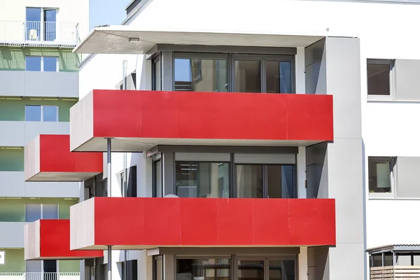 Nieuwe moderne appartementen — Stockfoto