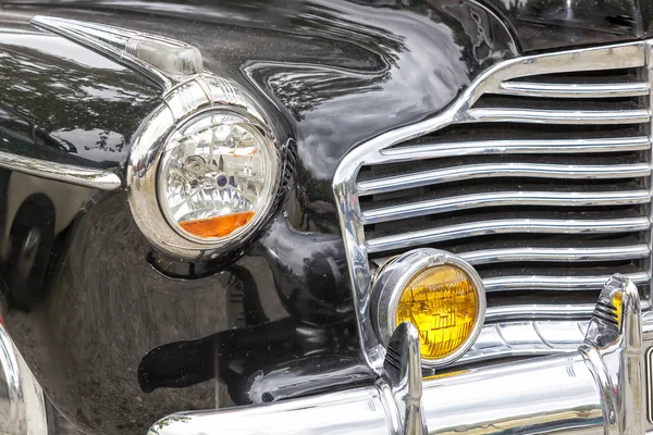 Biberach (Duitsland), 31 augustus 2015: Amerikaans automerk, close-up voorkant detail — Stockfoto