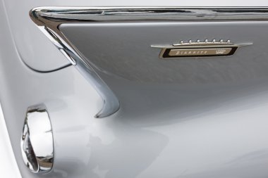 Biberach, Almanya, 31 Ağustos 2013: arka Cadillac Eldorado araba detay