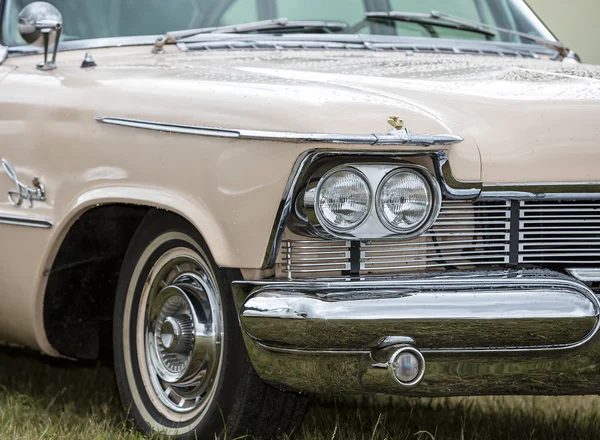 Franken, Germany, 21 June 2015: Rear detail of a vintage car — Stock Photo, Image