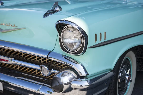 Dornbirn, Austria, 12 de junio de 2011: Detalle frontal de un Chevrolet vin —  Fotos de Stock