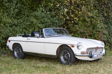 Emmering, Almanya, 19 Eylül 2015: Mg eski model araba