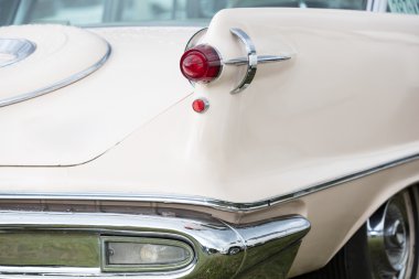 Franken, Almanya, 21 Haziran 2015: arka eski model bir araba detay